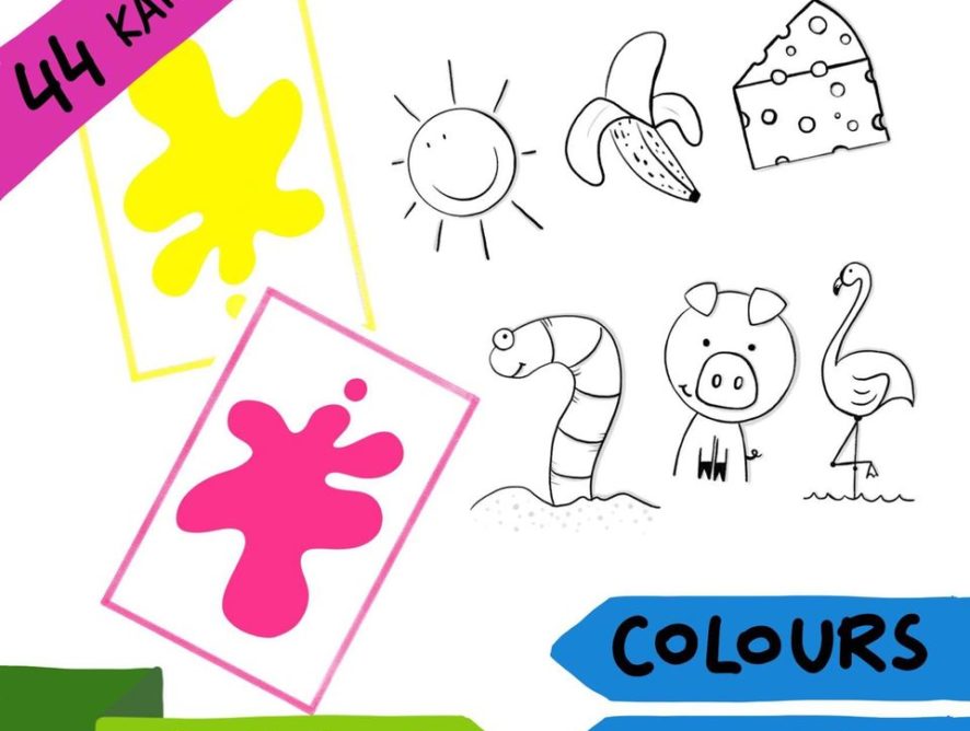 COLOURS flashcards